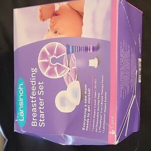 Lansinoh breastfeeding starter kit NWT